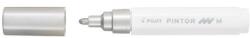Pilot Marker cu vopsea Pilot Pintor Metalic M culori metalizate 1.4 mm varf rotund argintiu (PSW-PT-MS)