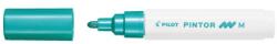 Pilot Marker cu vopsea Pilot Pintor Metalic M culori metalizate 1.4 mm varf rotund verde (PSW-PT-MMG)
