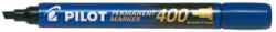 Pilot Set 12 markere Pilot Permanent P400 diverse culori 4 mm varf tesit albastru (PSCA-400-L-P)