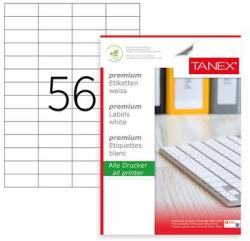 Tanex Etichete autoadezive 56/A4 52.5 x 21.2 mm 100 coli/top Tanex (TW2321)