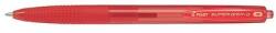 Pilot Set 12 pixuri cu bila Pilot Supergrip G diverse culori 1.0 mm cu click rosu (PBPGG-8R-MR-P)