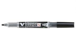 Pilot Set 10 markere pentru tablă Pilot Vboard Master S Plus diverse culori 1.3 mm vârf rotund negru (PWBMA-VS-EFB-BG-P)