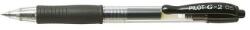 Pilot Set 12 rollere cu gel Pilot G-2 Plus diverse culori 0.5 mm cu click negru (PBL-G2-5B-P)