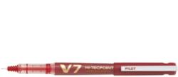 Pilot Set 10 rollere cu cerneala Pilot V7 Hi-Tecpoint 0.7 mm cu capac rosu (PBXC-V7-R-BG-P)