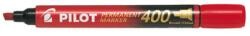 Pilot Set 12 markere Pilot Permanent P400 diverse culori 4 mm varf tesit rosu (PSCA-400-R-P)