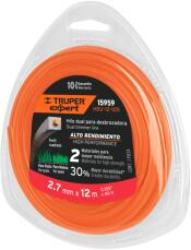 Truper EXPERT HDU-12-105 damil fűkaszához 2, 7mm/12m (T15959)
