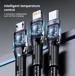  12019 3IN1BK 3 az 1-ben töltő különböző töltőfejekkel - 5A 12-24V (12019)
