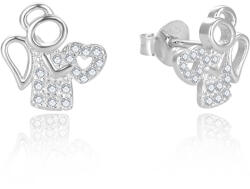 Beneto Gyengéd ezüst angyal fülbevaló AGUP2666 - vivantis - 9 560 Ft