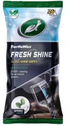 Turtle Wax FG0018 Fresh Shine, műszerfal-ápoló kendõ, fényes, 24db