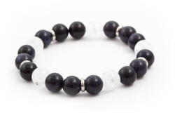 Agato Beneto Gyöngy karkötő aventurin kőből és kristályból MINK27/17