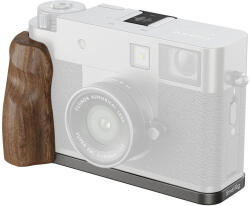 SmallRig 5394 L-Shaped Mount Plate with Wooden Handle for Fujifilm X Half Charcoal Silver (5394)