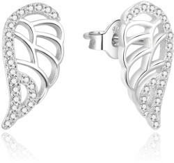 Beneto Bájos ezüst fülbevaló cirkónium kövekkel Angyalszárny AGUP707L