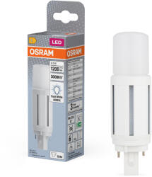 OSRAM G24d csapos LED fénycső 9, 5W, 1200 lm, 4000 K, hidegfehér, fehér műanyag-26 W fénycső helyett Dulux D26 VT EM (4058075824591)