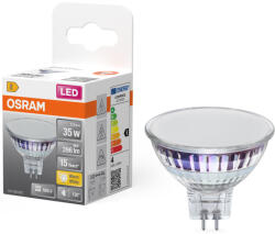 OSRAM GU5.3 LED 3, 3W, 396 lm, 2700 K, melegfehér, áttetsző üveg-35 W izzó helyett - Star Spot MR16 (4099854458408)