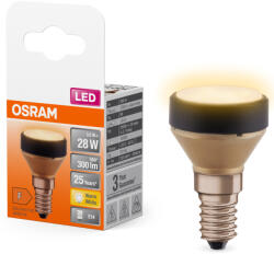 OSRAM E14 LED 3, 5W, 300 lm, 2700 K, melegfehér, opál műanyag-25 W izzó helyett - Star Flat (4099854356773)