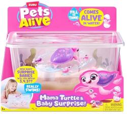 ZURU Игрален комплект Zuru Pets Alive - Мама костенурка с бебета изненада (9560EC) - ozone