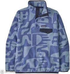 Patagonia Lightweight Synchilla Snap-T női pulóver, szín: kagylókék (M)
