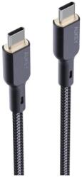 AUKEY Cablu alimentare si date Aukey LLTSN1041750, USB Type-C (T) la USB Type-C (T), 1.8m, 480 Mbps, 100W (Negru) (LLTSN1041750)