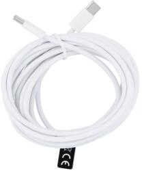 Cable Type C to Type C PD QC3.0 3A 30W HD26 BOX 3 m fehér
