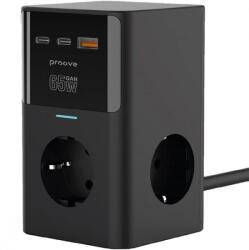 Proove 3 Plug + 3 USB 1,5 m (PSPC36801201)