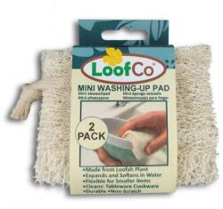 LoofCo Luffa mini szivacs mosogatáshoz - 2 db - zoldbolt