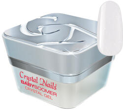 Crystalnails Crystal Nails BabyBoomer Crystal (Jégkristály) White építőzselé - 50ml TF