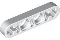 LEGO® Fehér LEGO Technic, vékony emelőkar 1 x 4 tengelylyukakkal (6360072)