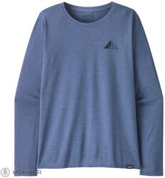 Patagonia hosszú ujjú sapka Cool Daily Graphic Shirt - Lands női póló, driftways: aktuális kék X-Dye (M)