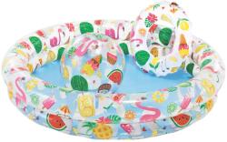 Intex So Fruity fellfújható medence, Labdával és úszógumival, 122x25 cm