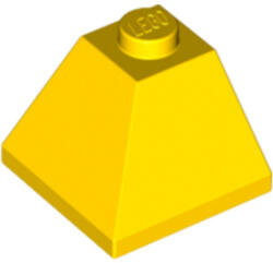 LEGO® Alkatrészek (Pick a Brick) Sárga 2x2x2 Tetőelem 6378402 (6378402)