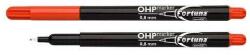 Fortuna OHP Filctoll - Piros - 0.8 mm (26519)