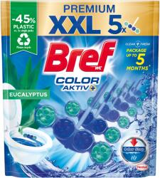 Bref Color Aktiv Eucalyptus WC frissítő, 5 x 50 g