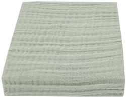 Eko Muszlin lepedő Mentol 60x120 cm - pelenka