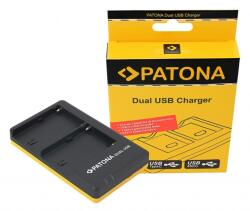 Patona Incarcator Patona Dual pentru Sony NP-FM500H FM500H cu cablu USB-C Incarcator baterii