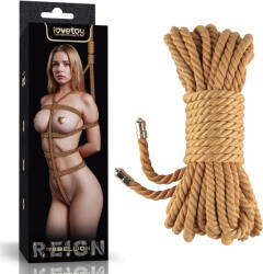 Lovetoy Rebellion Reign Natural Knot Bondage Rope 10m