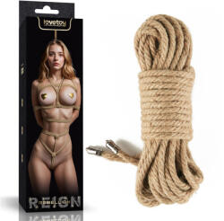 Lovetoy Rebellion Reign Rustic Hemp Bondage Rope 10m