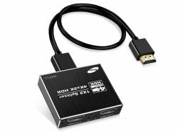 Thunder Germany Thunder SPL-102, 1×2 HDMI 4K elosztó (HDR) (603-4K0102D)