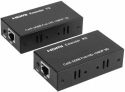 Thunder Germany HDX-60, HDMI hosszabbító adapter, Ethernet (60m)