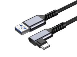 Thunder Germany Thunder UVR-030 (USB-A - USB-C könyökcsatlakozó) Oculus Link VR kábel (3m) (848-CV030)