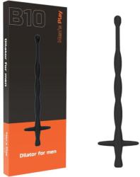 Men's Play - szilikon dilátor (fekete) - vagyaim