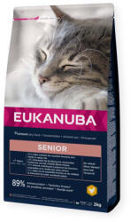 EUKANUBA száraz macskaeledel senior csirke 2kg