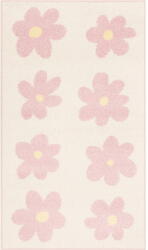 FD Детски килим в цвят слонова кост и розово 120x170 cm Dazzy Rose - FD (5901760436403)