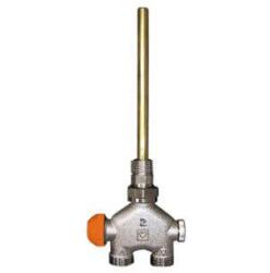 HERZ egyenes lándzsaszelep 40mm G3/4" L=150mm M28×1, 5mm (1-7783-41) (1-7783-41)