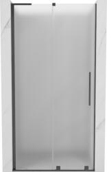 Mexen Velar L, tolózuhanyajtó nyitáshoz 120 cm, 8 mm-es matt üveg, polírozott grafit, 871-120-003-31-66 (871-120-003-31-66)