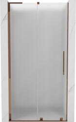 Mexen Velar L, tolózuhanyajtó nyitáshoz 120 cm, 8 mm-es matt üveg, rózsaszín arany, 871-120-003-31-60 (871-120-003-31-60)