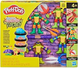 Hasbro Play-Doh: Set de joacă cu Țestoasele Ninja Cowabunga Creations - Hasbro (G0556)