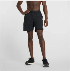 New Balance 7 inch AC Lined 2in1 Short férfi futó rövidnadrág M (NBMS41288-BK-M)