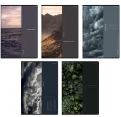 Herlitz Füzet A/5 vonalas HERLITZ 60lap Bird s Eye, matt fólia, vegyes minta nem választható