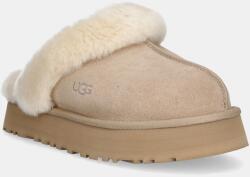 Ugg velúr papucs Disquette bézs, 1122550-SAN - bézs Női 41