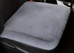 Autolife Ülésvédő, puha szőrös, szürke, Autolife 01860